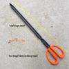 Stainless Steel Extended Trash & Food Tongs - Durable, Hygienic Pick-Up Tool
