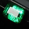 Natural Green Emerald Loose Gemstone 11 Ct Emerald Shape Colombian for Jewelry Making and Crafts