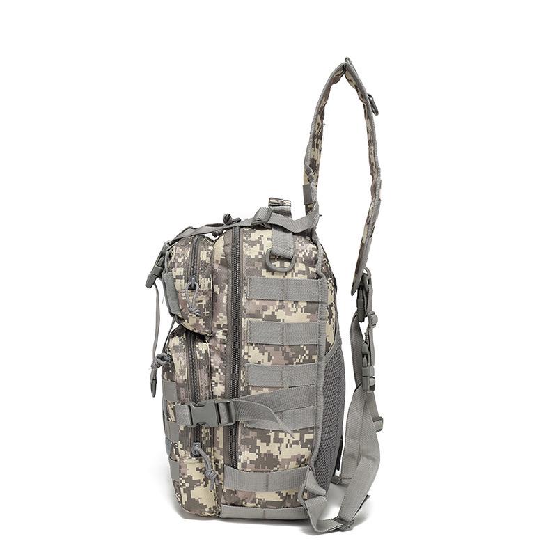 Outdoor Water-Repellent Wear-Resistant Tactical Crossbody Backpack for Travel, Cycling, Hiking, and Sports