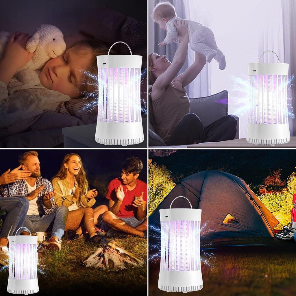 GOOTOP Electric Mosquito Killer with Purple Light & Fan Suction - EPA Certified Bug Zapper