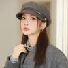 Spring and Autumn New Octagonal Hat Children's British Style Retro Duck Tongue Beret