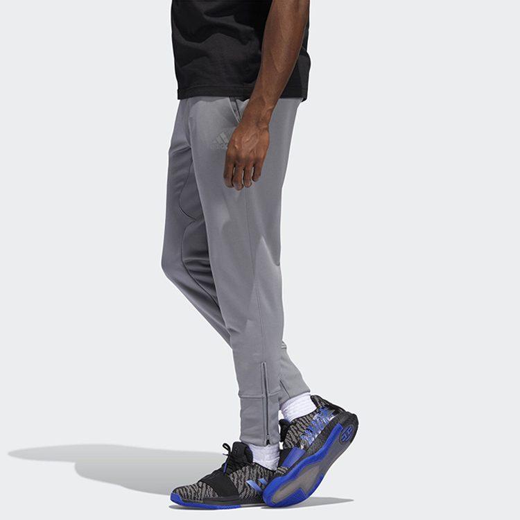 Adidas Sports Pants Men's Gray Moderate DU6256