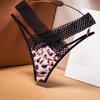 French Hollowed-Out Ice Silk Thong - Women's Fashion Low-Rise See-Through Strap Underwear