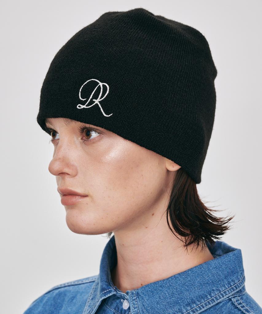 Dieomaidieo Dear Dr Logo Beanie (Black)