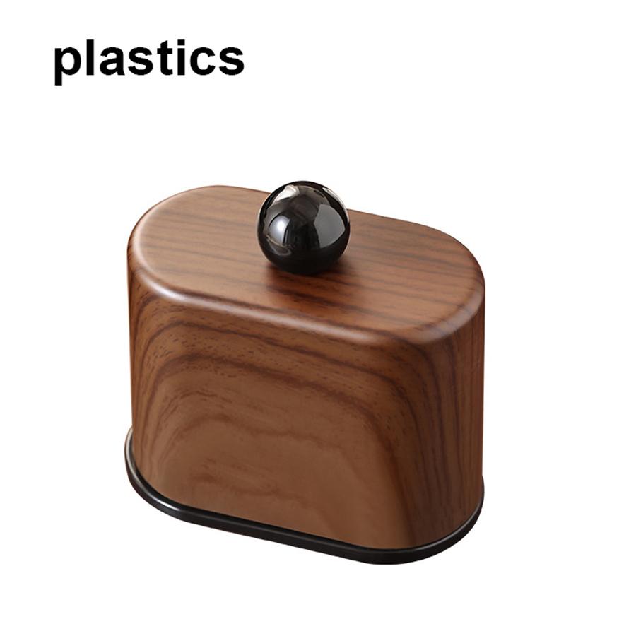 

Plastics Box Home Living Room Dustproof Storage Design Tea Table Cotton Swab Floss Organizer