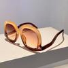 Oversized Big Frame Sunglasses Women Fashion Vintage Trending Sun Glasses Punk Luxury Brand Designer Sexy Ladies Shades Uv400