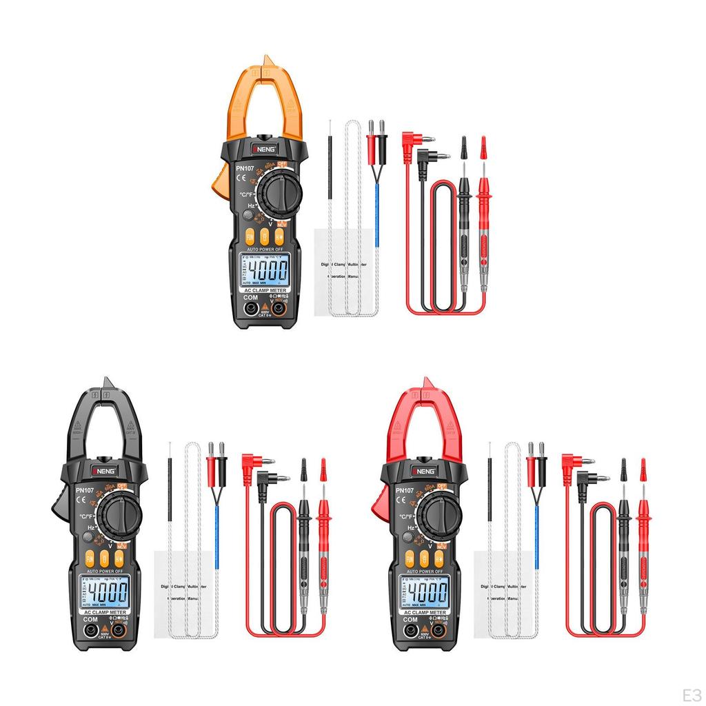 Clamp Meter Multimeter Easy Carrying Smart Tester Multifunction Sturdy Voltage for Fuses Auto