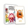 32Pcs German Emotion Monster Realistic Picture Cards Kids Feelings Flash Cards For Toddler Learning Family Game For Girls Boys
