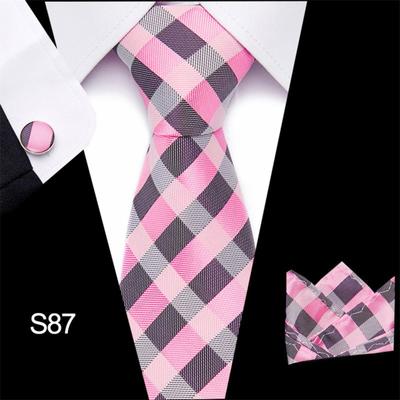 Men's Business Professionals Striped Tie Wedding Suit Accessories Polyester Tie Men