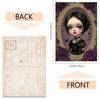 32 Stück, Gothic Dunkle Postkarte, Gruseliges Mädchen, Geburtstags-/Jubiläumsgeschenk, Sammlerstück, Geeignet zum Verschenken, Kann verschickt werden.