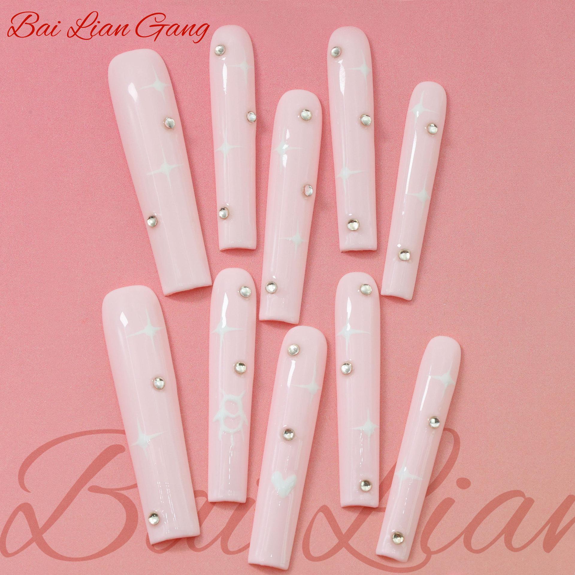 

Европейский и американский стиль Ручная работа Стальные доспехи с коллекцией супер длинных ногтей