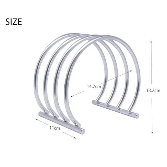 MUAMUA Cutting Board Elastomer Kamaboko Shape Dishwasher Safe Rubber D Type Half Circle Non-Slip Round Antibacterial Heat Resistant Manaita Black Set