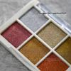 6-Color Iridescent Aurora Nail Art Magic Mirror Powder – Super Bright, Fine Glitter, No Flying Powder