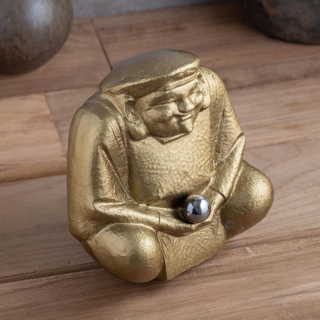 Jewel Daikokuten Nitten Sculptor Sotaro Saegusa Statue Ornament Seven Lucky Gods Takaoka Copperware Prototype_Buddha (Hoju Daikokuten)