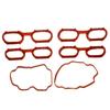 6pcs/set Engine Intake Manifold Cover Crankcase Vent Valve Gasket for BMW X5 AWD E53 4.4i 11617508541 11611433328 11611729727