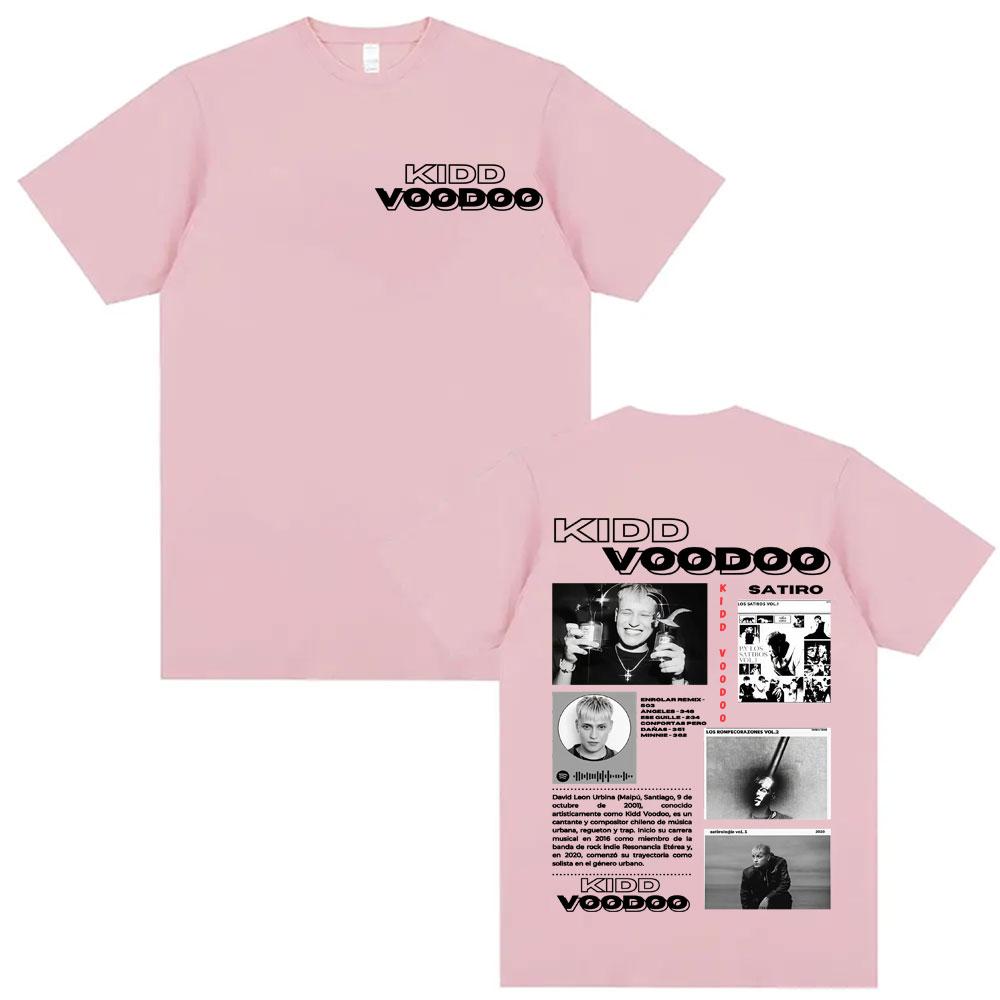 Kidd Voodoo Satiro Tour 2025 Graphic Tee Shirt Unisex Women Vintage Harajuku Hip Hop Tshirt High Quality Oversized Classic T Shirt
