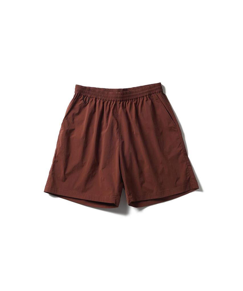 Snow Peak New Standard Easy Shorts and Size M NSD-PT-25AU003, Men's Women's, Brown,