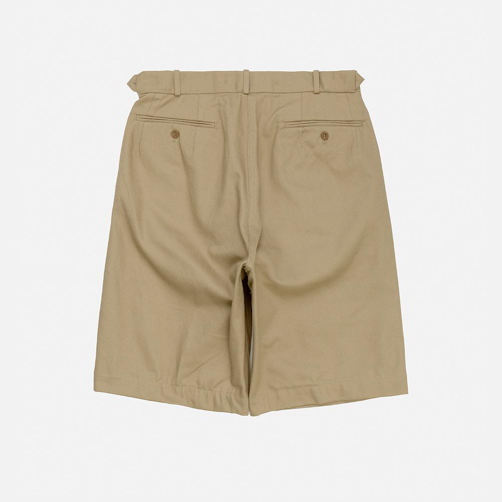 Waiemssielkeiwai German Type Navy Tropical Short Pants - Khaki