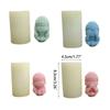 Statue Candle Mold for Making Candle Gypsum Ornaments Home Decorations DIY Craft,  3D Statue Candle Silicone Mold