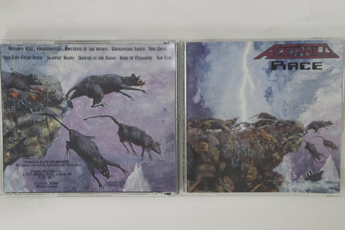 

CD ACES WILD - Race AW001 NOT ON LABEL 1994 Canada Rock Used