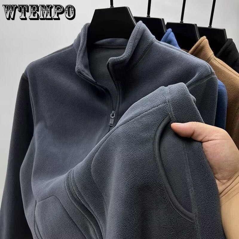 Fleece Jacket for Men's Autumn and Winter Charge Inner Liner Men's Inner Layer for Winter and Autumn and Winter Style Fleece Jacket for Men