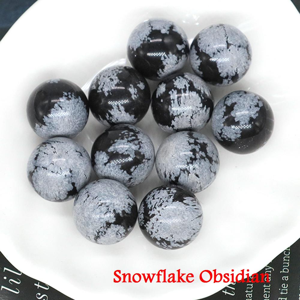 Margele Rotunde Mici din Cristal de Piatră Naturală de 16 mm, Vindecare Reiki, Cuarț, Ametist, Agat, Specimen Mineral, Glob, Chakra, Vânzare cu Ridicata