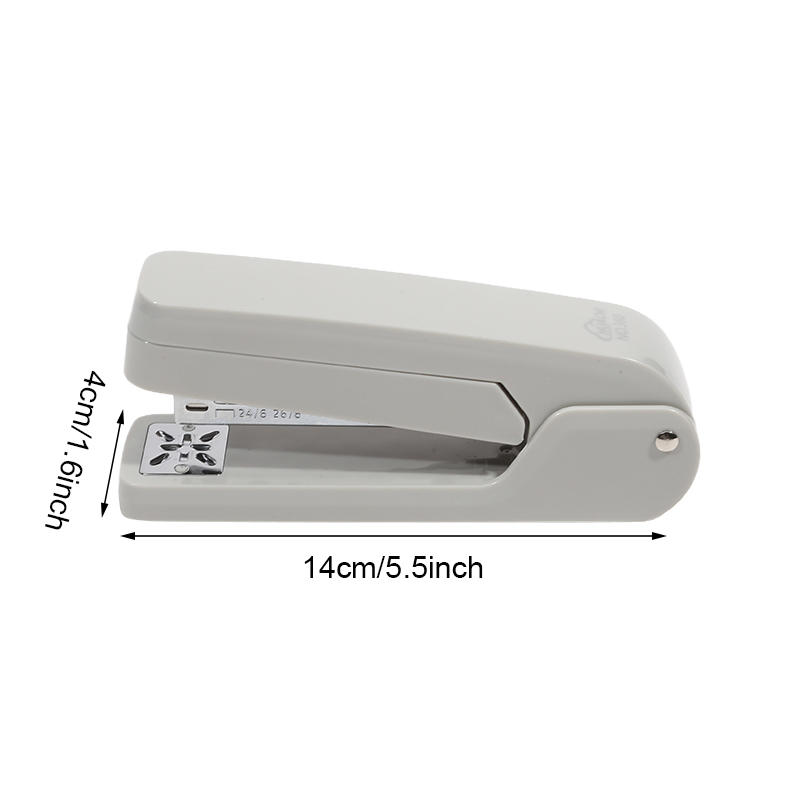 Portable Office Desk Rotatable Stapler Swivel Booklet Stapler for Book Binding School Office Home Supplies