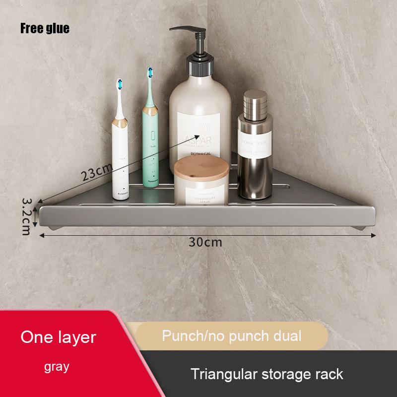 

Полки для ванной комнаты, полка для душа без сверла, угловое хранение, минималистская настенная треугольная полка, держатель для шампуня, аксессуары для ванной комнаты