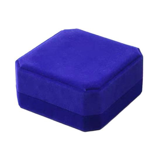 Yousheng 3-in-1 Jewelry Box, Octagonal Design, Soft Flannel Shockproof Organizer, for Necklaces Rings Earrings Wedding