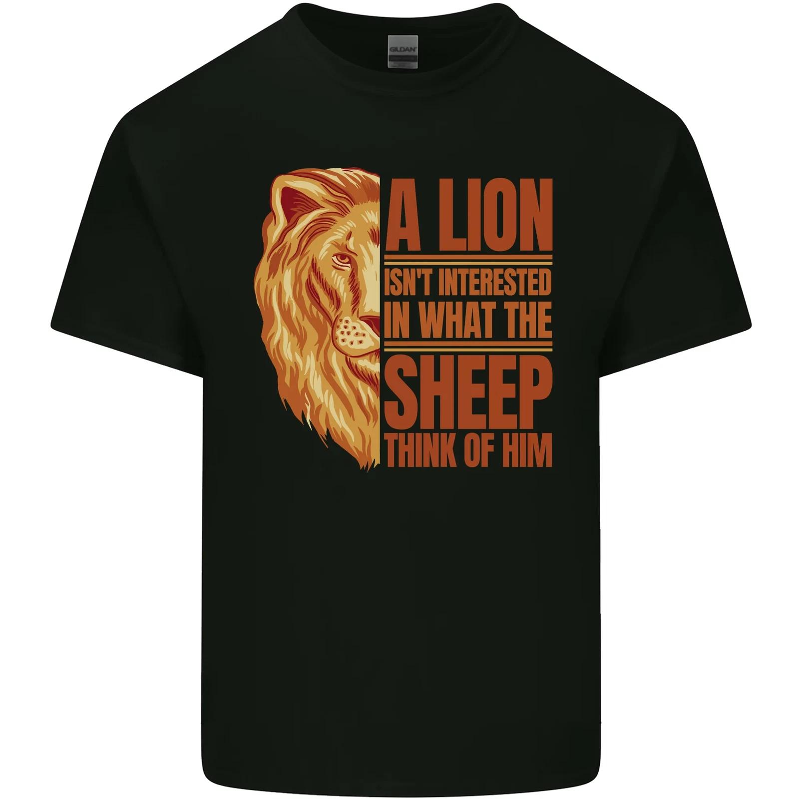 Christian Lion Quote Christianity Religion Kids T-Shirt Childrens S