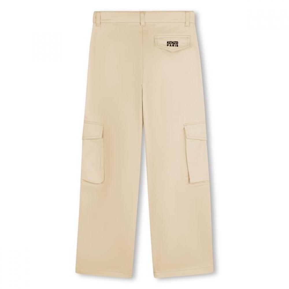 Kenzo Kids 14 Years Elephant Cargo Pants Eden Jungle