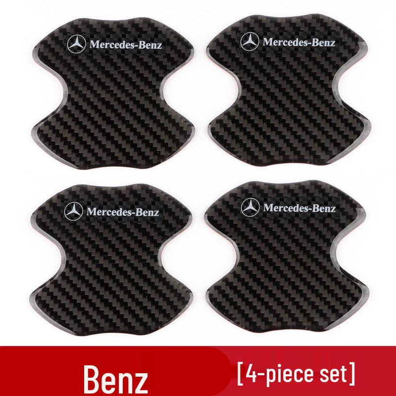 Hot Seller: Trendy Unlimited Carbon Fiber Car Anti-Scratch Door Bowl Sticker