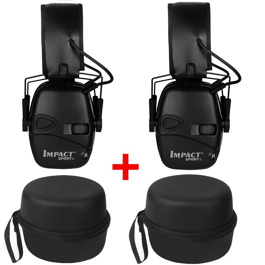 Original Tactical Electronic Shooting Earmuff Outdoor Sports Antinoise Headset Impact Sound Amplification Hearing Hunting Ear