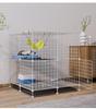 DIY Spacious Indoor Cat Iron Mesh Villa with Litter Box Space