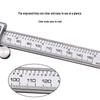 Stainless Steel Digital Vernier Caliper with 0-150mm Range and Electronic Display
