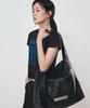 Nick&Nicole Leather Wrinkle Tote Bag_Black