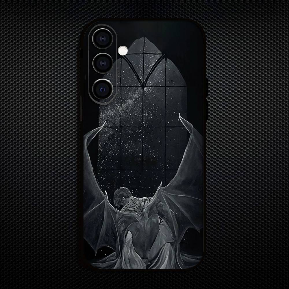 Acotar A Court Of Mist And Fury Phone Case For Samsung Galaxy A73,A72,A71,A70,A53,A52,A51,Others Soft Black Shell