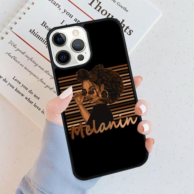 Black Girl Magic phone Case Cover For iPhone 17 Air 16 15 14 Plus Apple 11 12 13 Pro Max coque