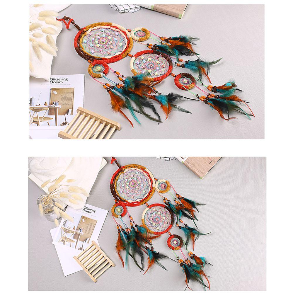 Wall Decor Car Pendant Wind Chimes Decoration Dream Catcher Wind Chimes Dream Catcher Car Hanging