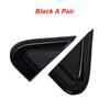 Car Black Front Window Triangle Plate Triangle Garnish Cover Panel Replacement 68083130AD 68083131AD For Dodge Dart 2012-2016