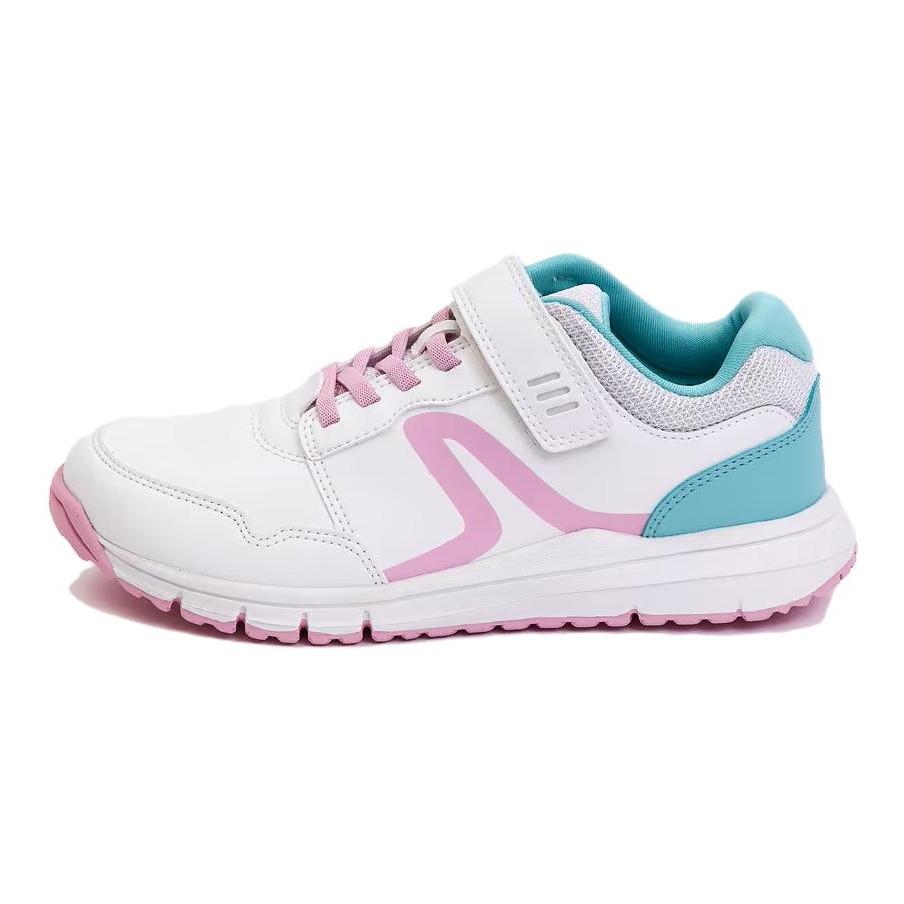 

Decathlon Защита 140 Удобные Нескользящие Износостойкие Низкие Кроссовки для Бега Розовые Белые Детские 39