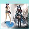 Arknights Chen Swimwear Figurine Game Cartoon Model Ornament Statuary Toy Gift