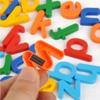 Multicolor Alphabet Magnetic Stickers a-Z 0-9 Letters Refrigerator Magnet Uppercase/lowercase Learning Educational Toys Toddlers