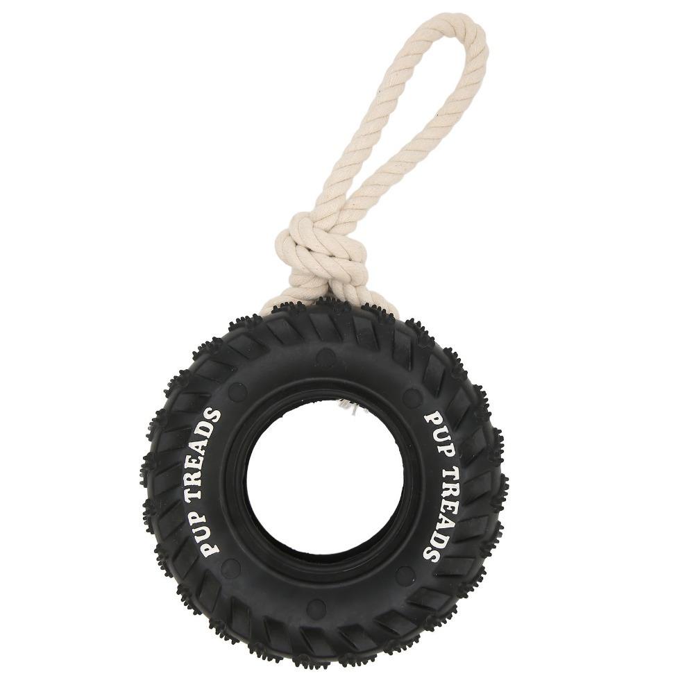 

Premium Rubber Dog Tire Toy Tire Shaped Teeth Cleaning Dog Molar Toy Heavy Duty Bite Tough Large Dog Toy Dog Interactive Play чёрный