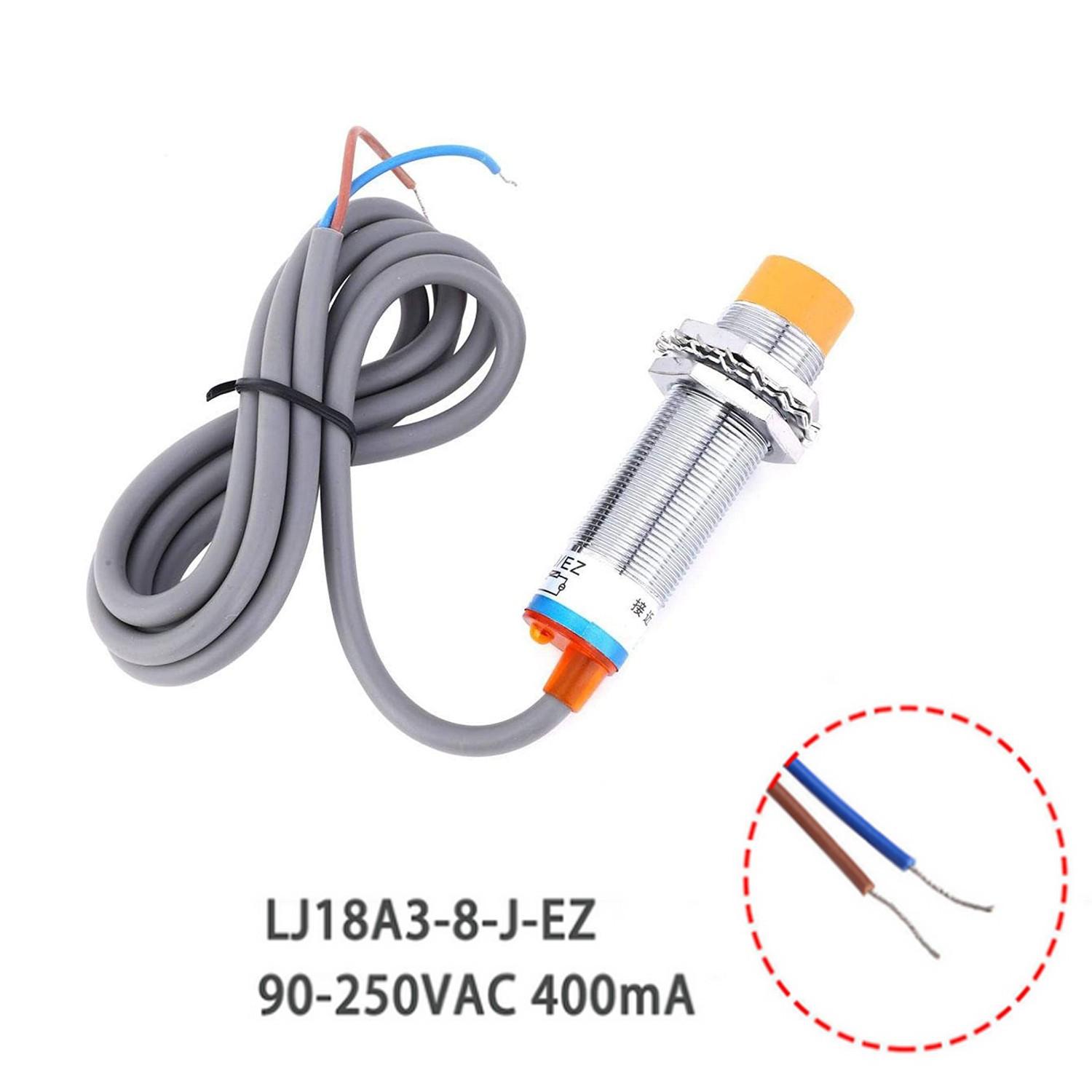 

Inductive Proximity Switch 2-Wire 400mA 8mm AC 90-250V