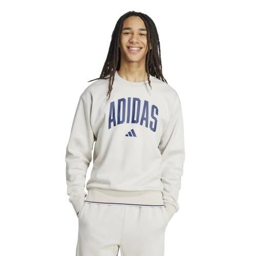 adidas Mens Collegiate Logo Sweatshirt