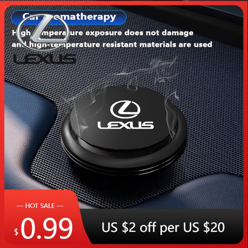 Interior Stickers Car Air Freshener Solid Perfume Rotating Aromatherapy Decor For Lexus RX300 IS200 IS250 ES350 Ct200h UX250h NXRJ6