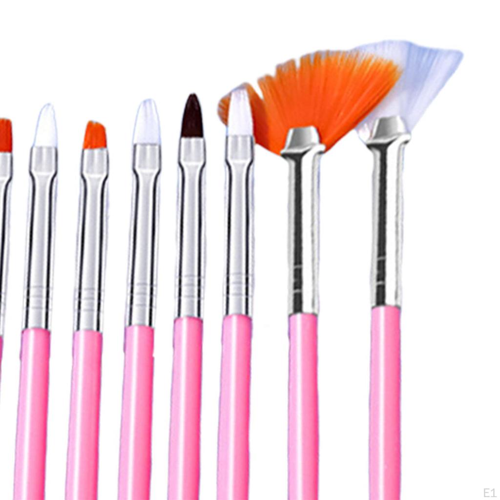 15 Pieces Nail Art Design Pen, Drawing Gradation for Women Girls, Smudge DIY Dotting