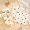Pure Cotton Baby Gauze Towel & Small Drool Bib Set for Newborns - Soft & Gentle A-Class