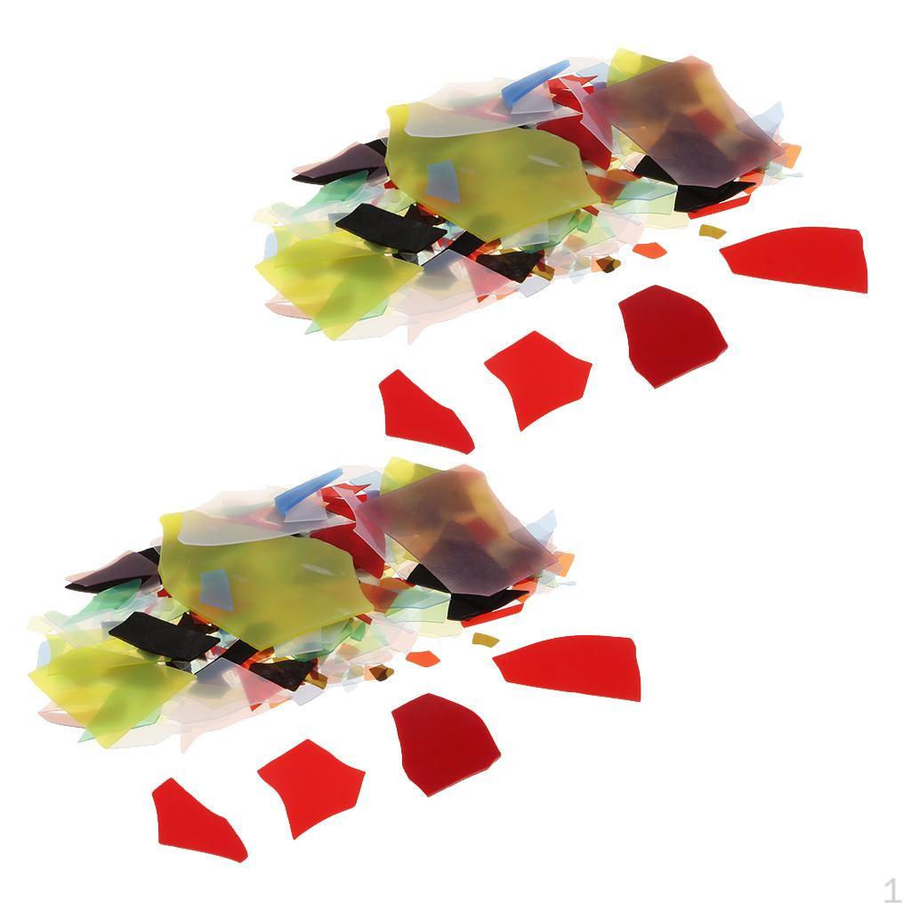 

6 г Стеклянное конфетти, Для использования с листами, стержнями и дихроичным стеклом, Для микроволновой печи,